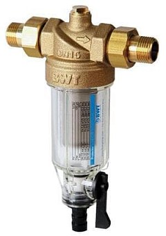 Магистральный фильтр BWT Protector MINI C/R 1/2" для холодной воды с прямой промывкой